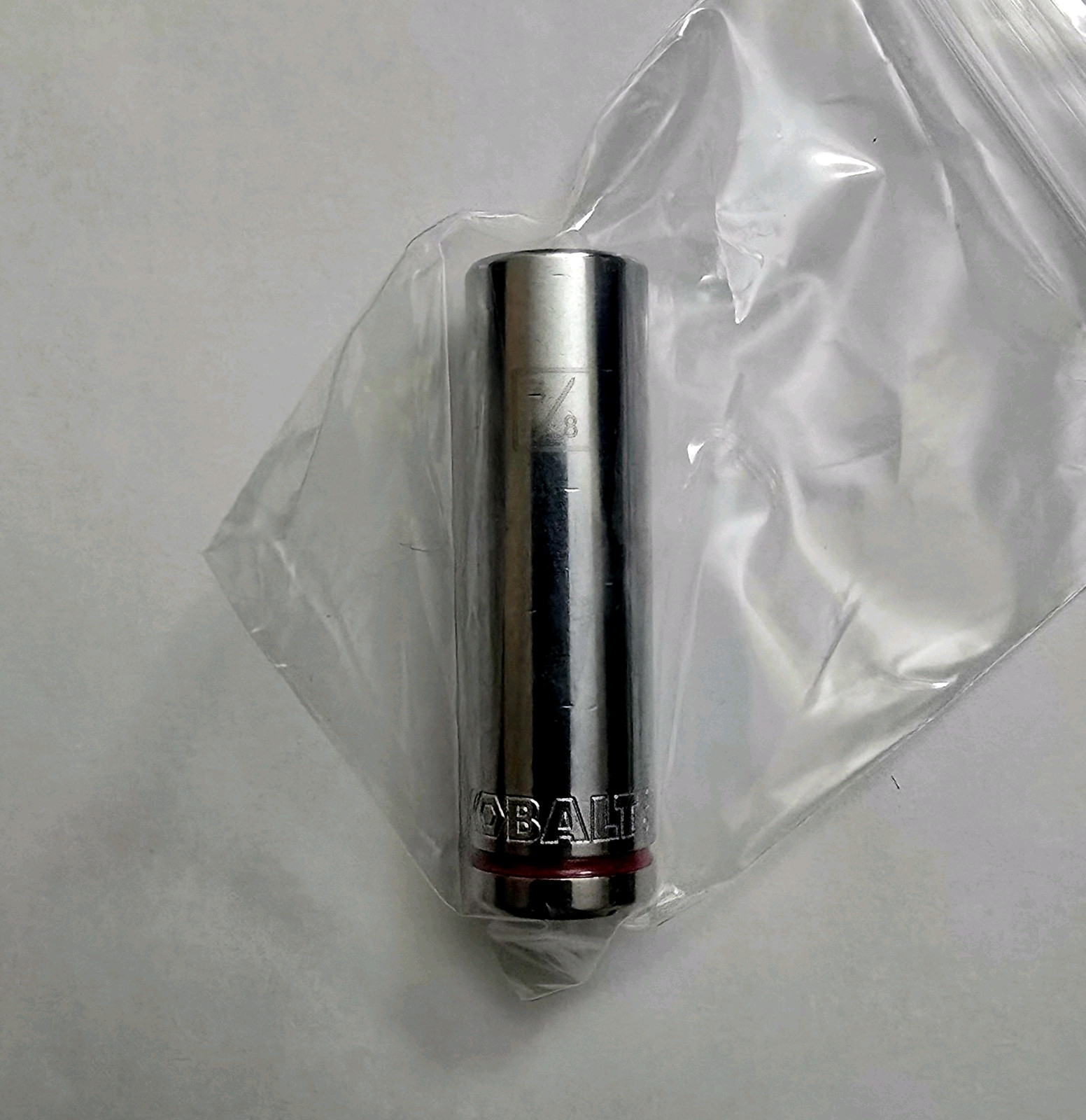 Kobalt 1/4" Drive 12 Point  SAE Deep Chrome Socket - Pick A Size