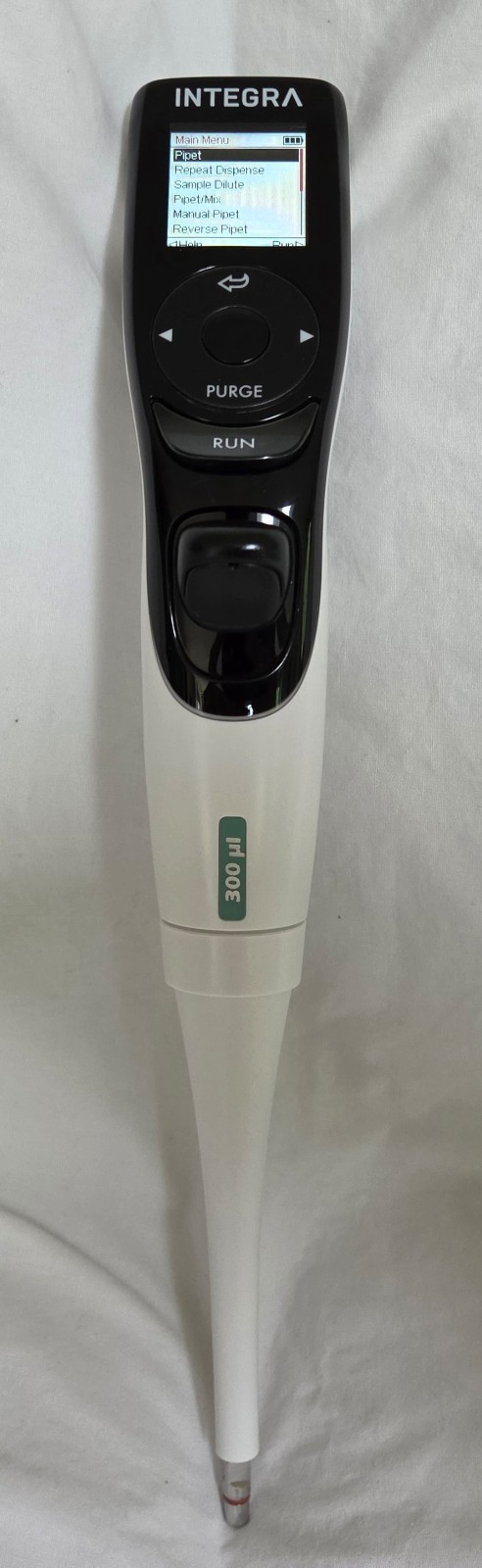 Integra Single Channel VIAFLO Electronic Pipette, Part# 4013, 300 uL