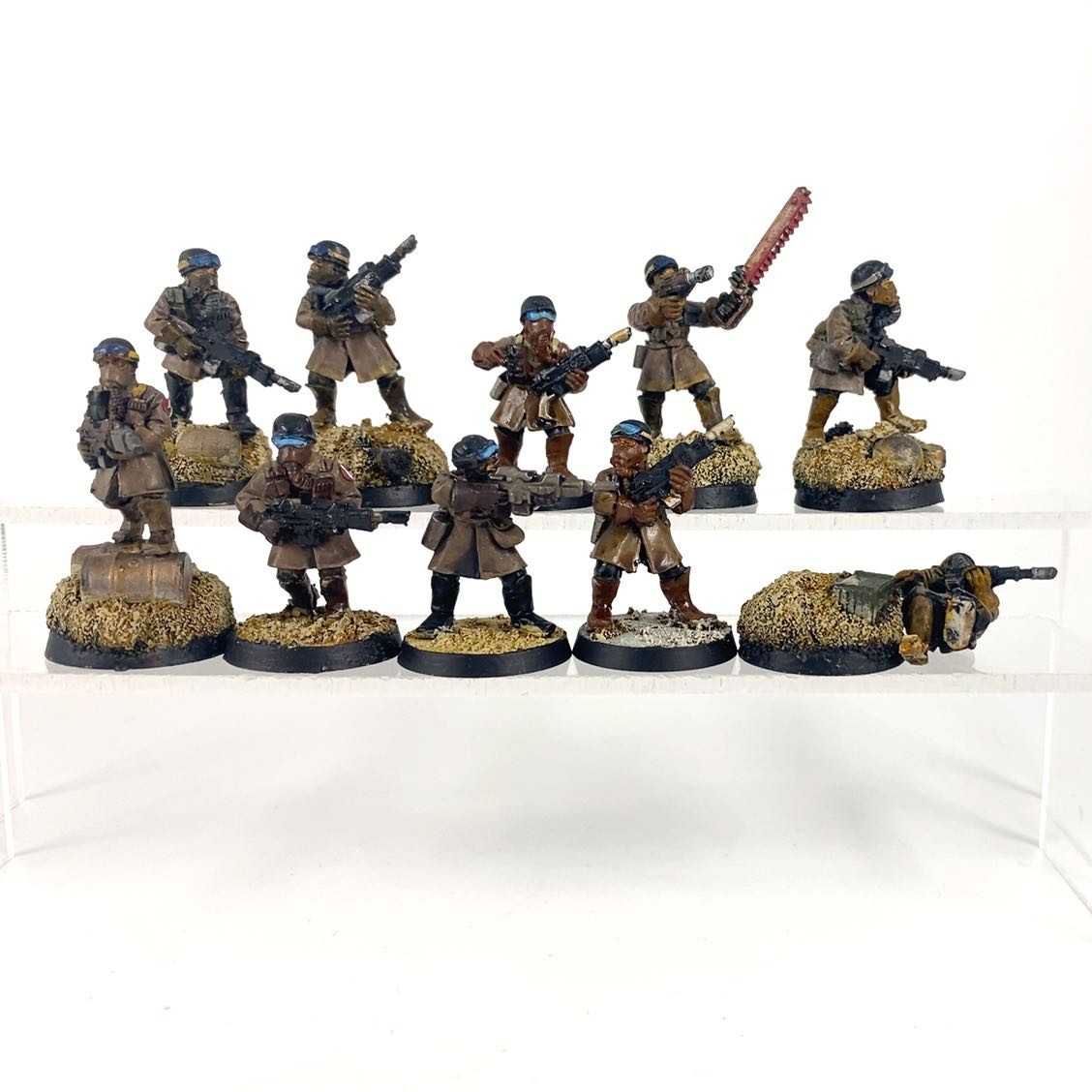 X10 Steel Legion Infantry Metal Warhammer 40K | P-00HJT