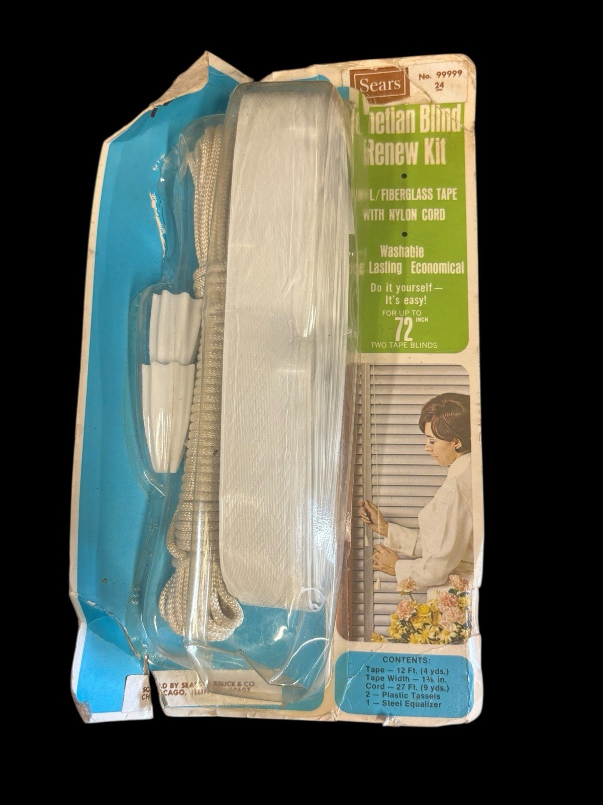 VTG SEARS VENETIAN BLIND RENEW KIT NOS
