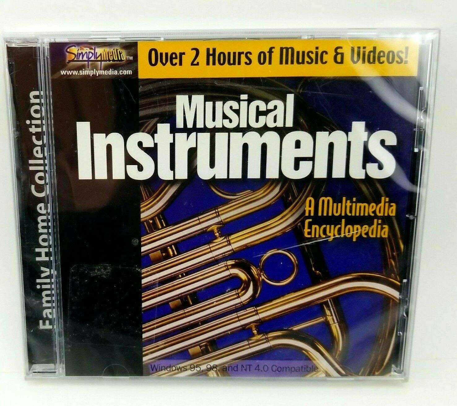 MUSICAL INSTRUMENTS - Over 2 Hrs of Music & Videos! (Windows 95/98/& NT 4.0) New