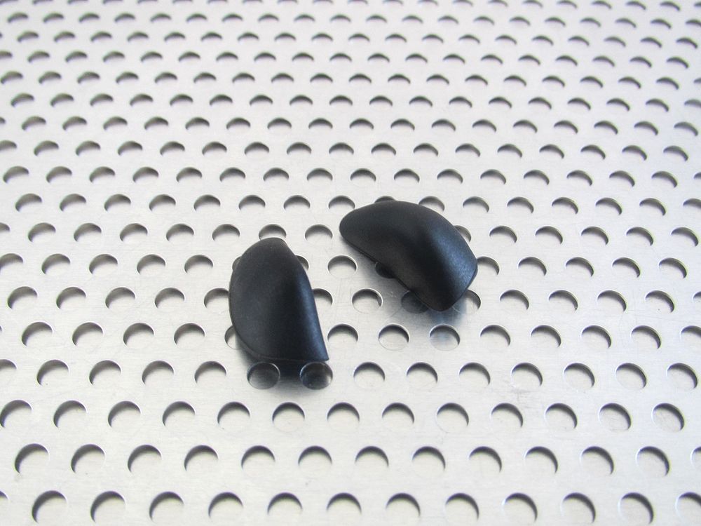 LINEGEAR Nose Pads Nose Bombs for Oakley Penny - Black - Small [PE-NP-S]