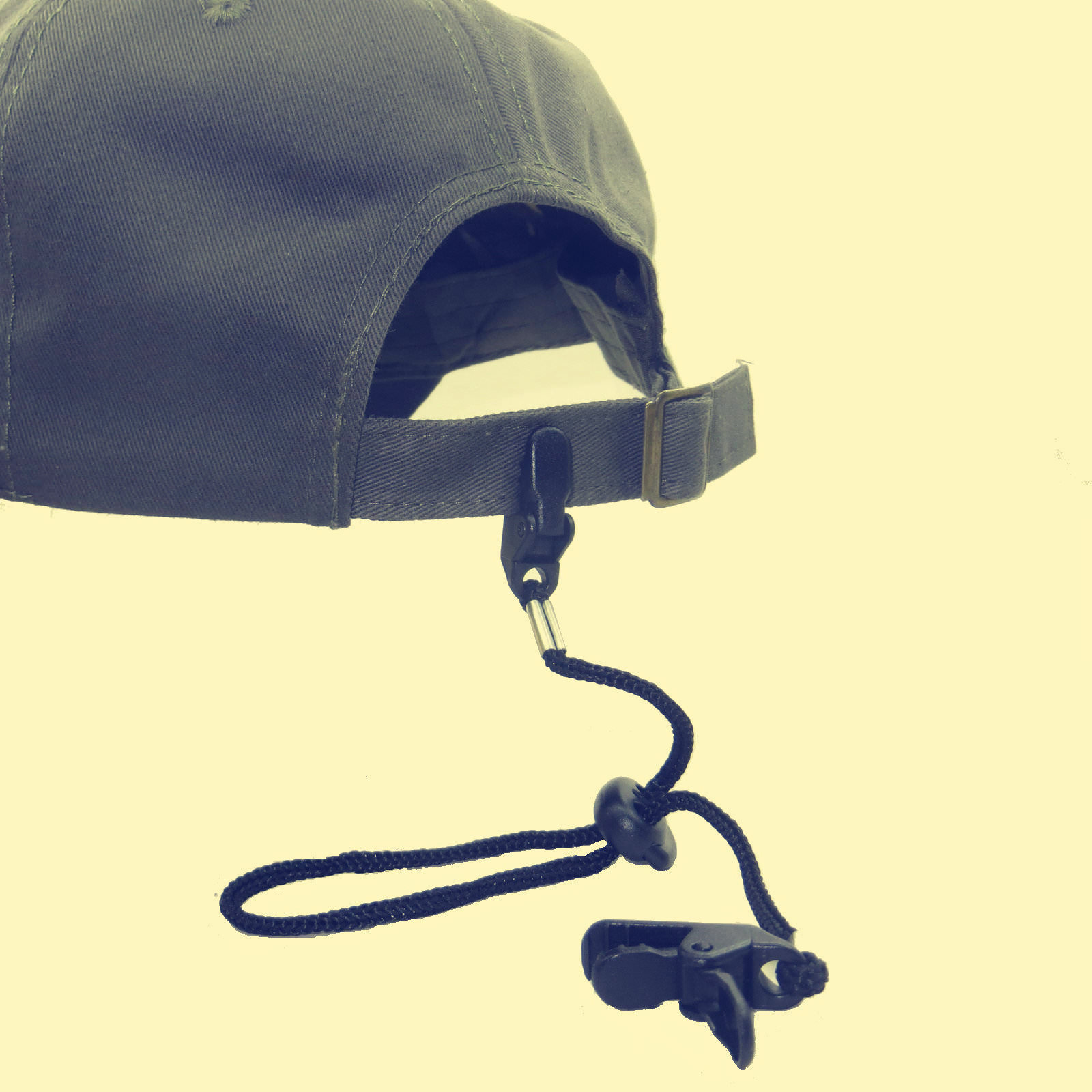 5Pcs ADJUSTABLE HAT CLIP / LIB LATCH BLACK HAT RETAINER