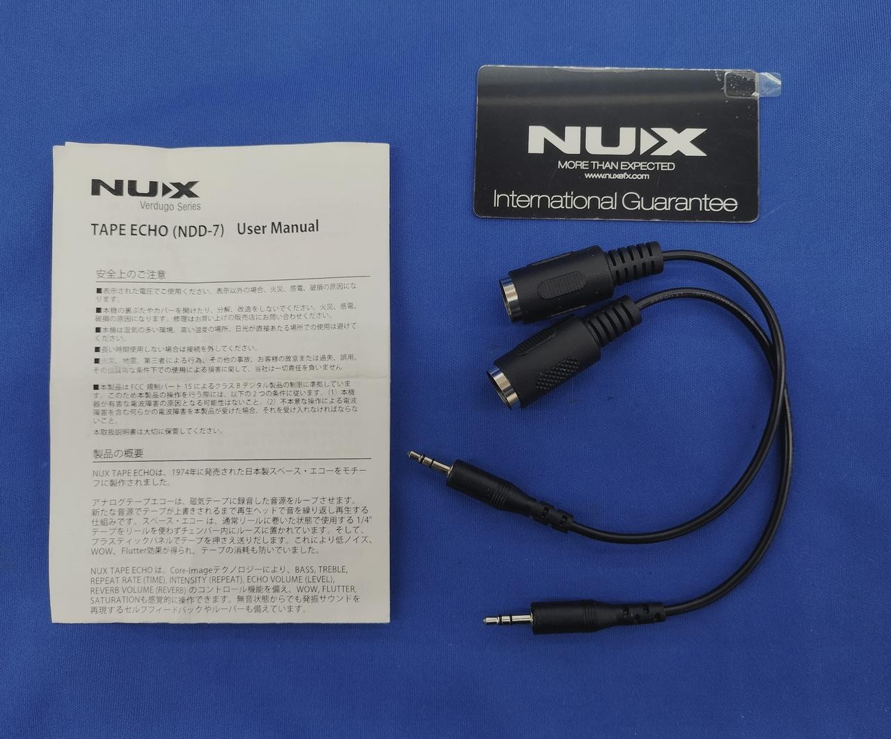 Nux Ndd-7 Tape Echo Effector No.nm1026