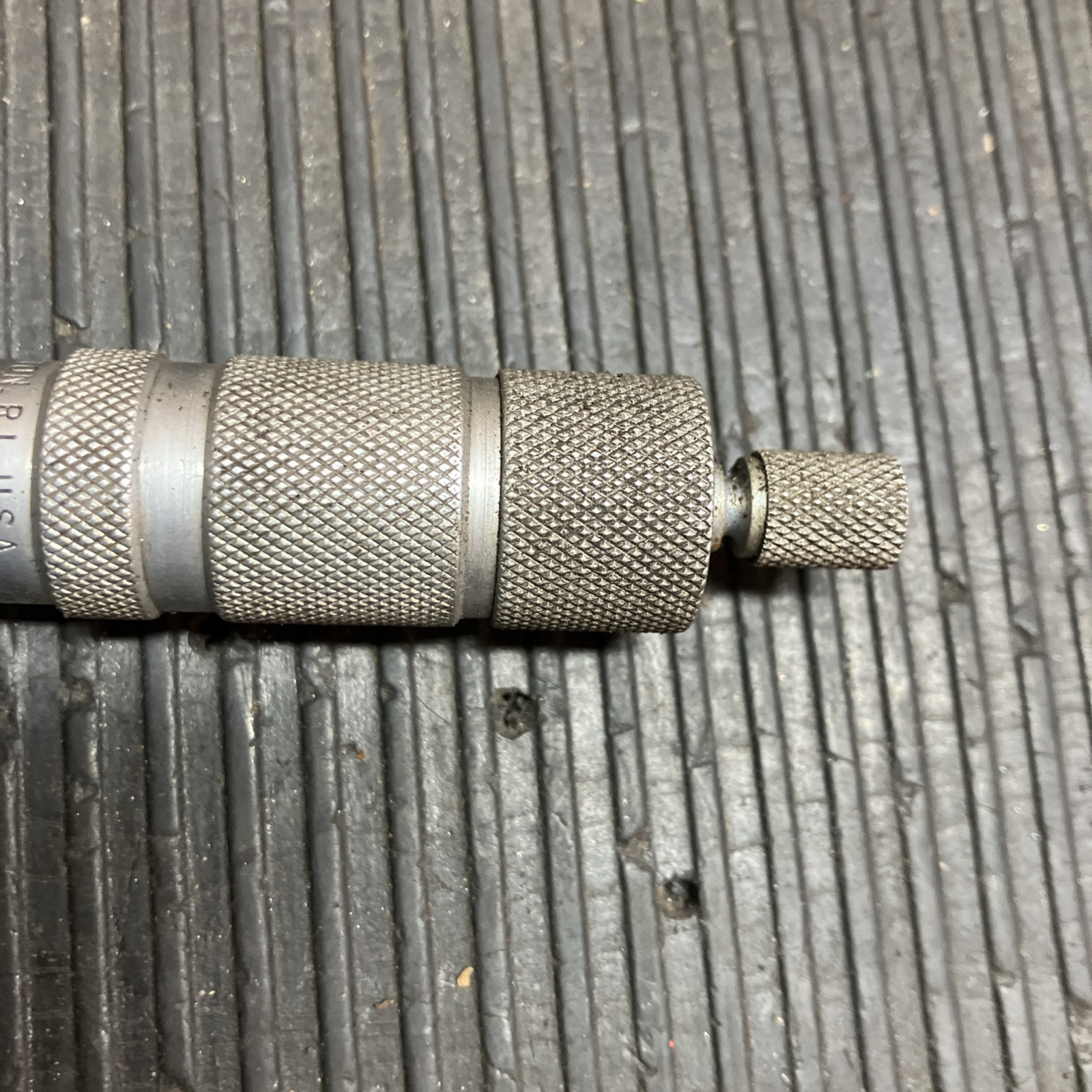 Central Tool Used model 12RL 0-1” Micrometer In Original Box