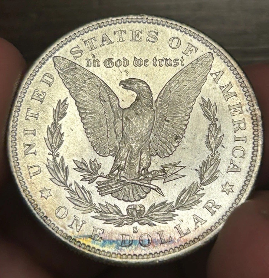 1879 S PL Morgan Dollar UNC Proof Like