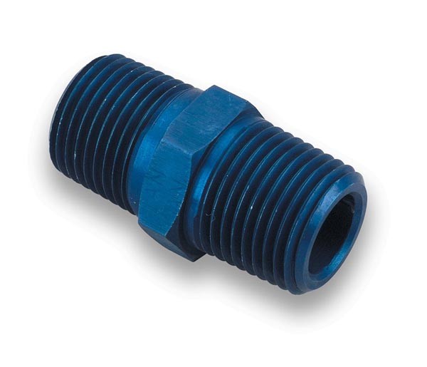 Earls Performance 991101ERL Fuel Hose Fitting 1/8" NPT to 1/8" NPT Male Coupling
