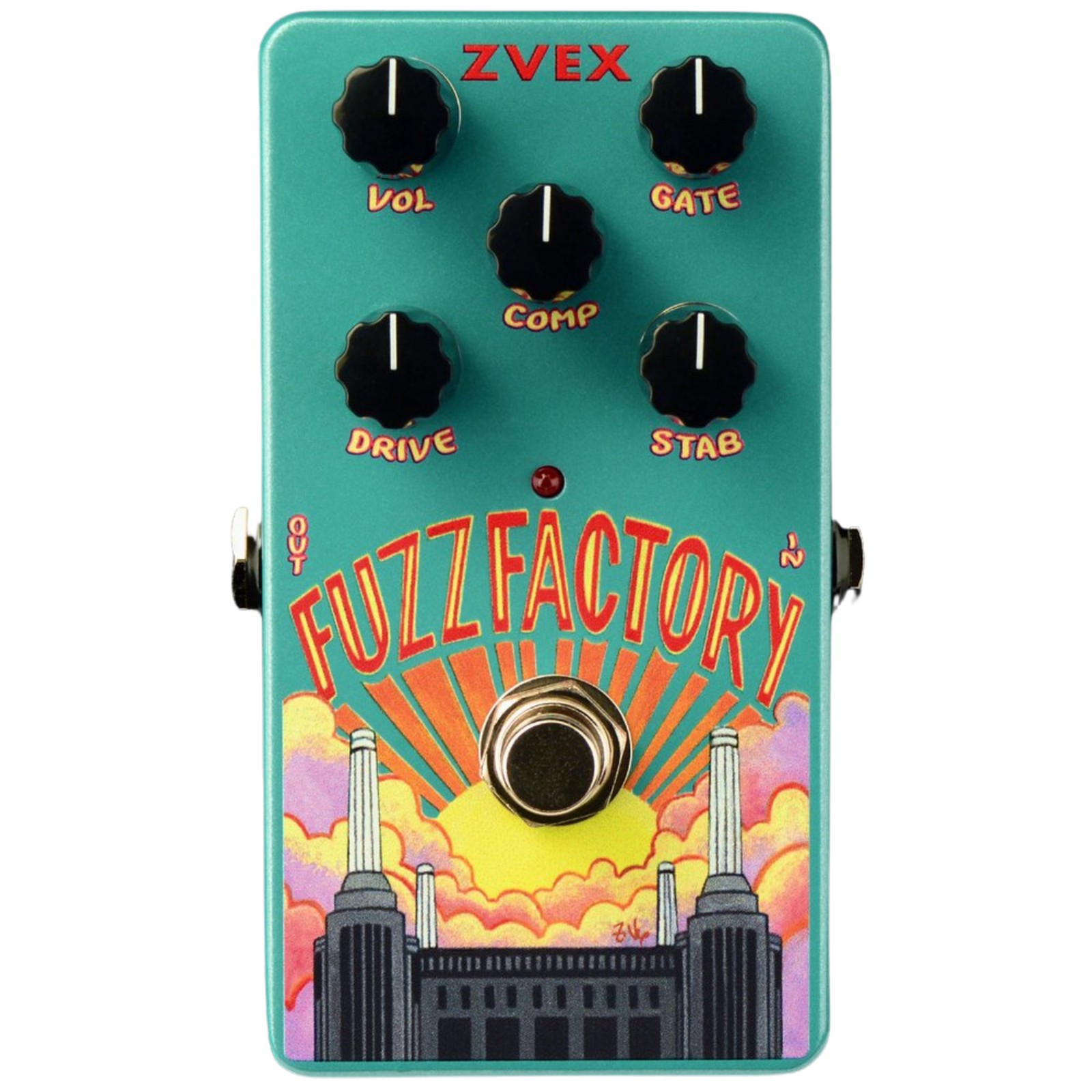 ZVEX Fuzz Factory Vertical Vexter Fuzz Effects Pedal