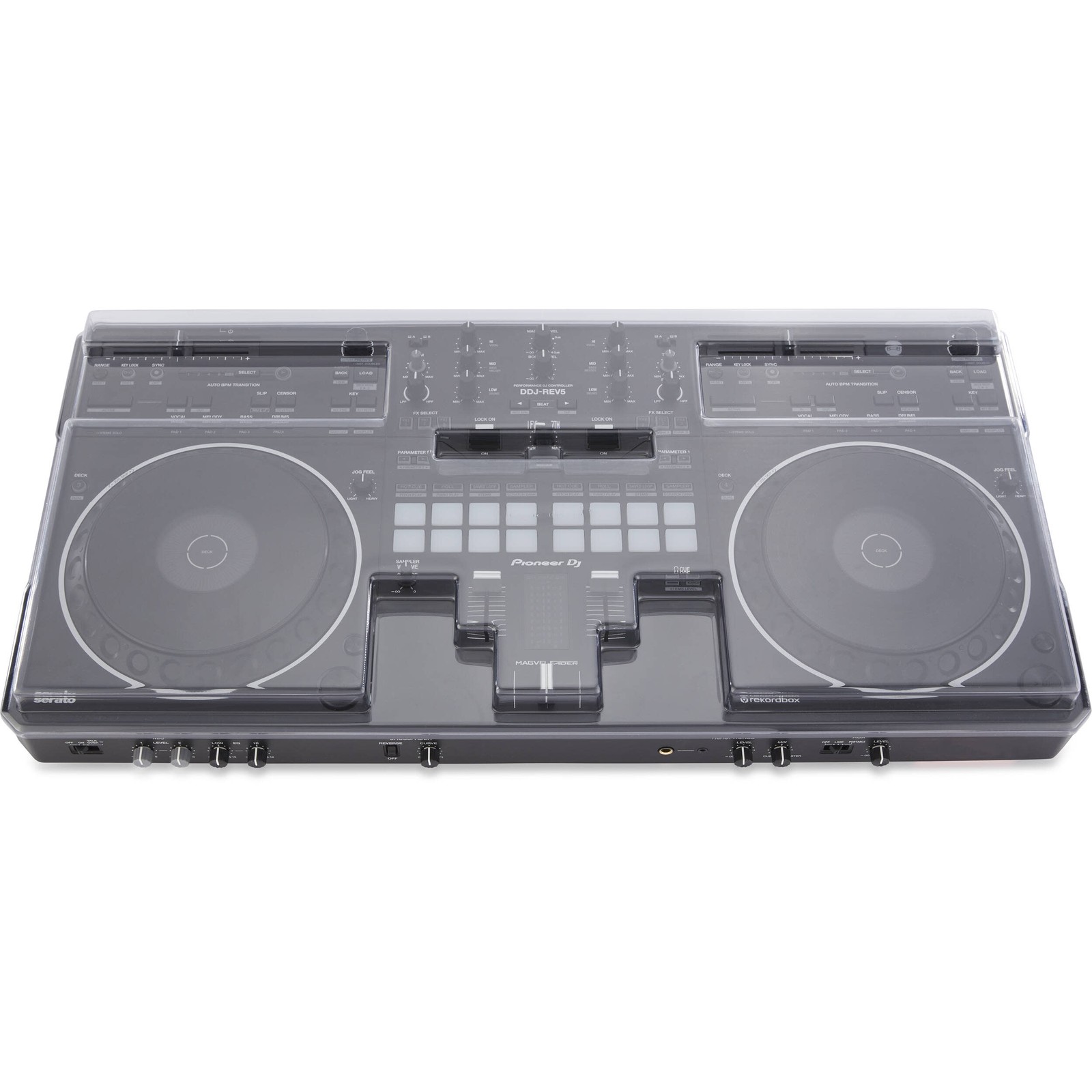 Decksaver Dust Cover for Pioneer DJ DDJ-REV5 DJ Controller