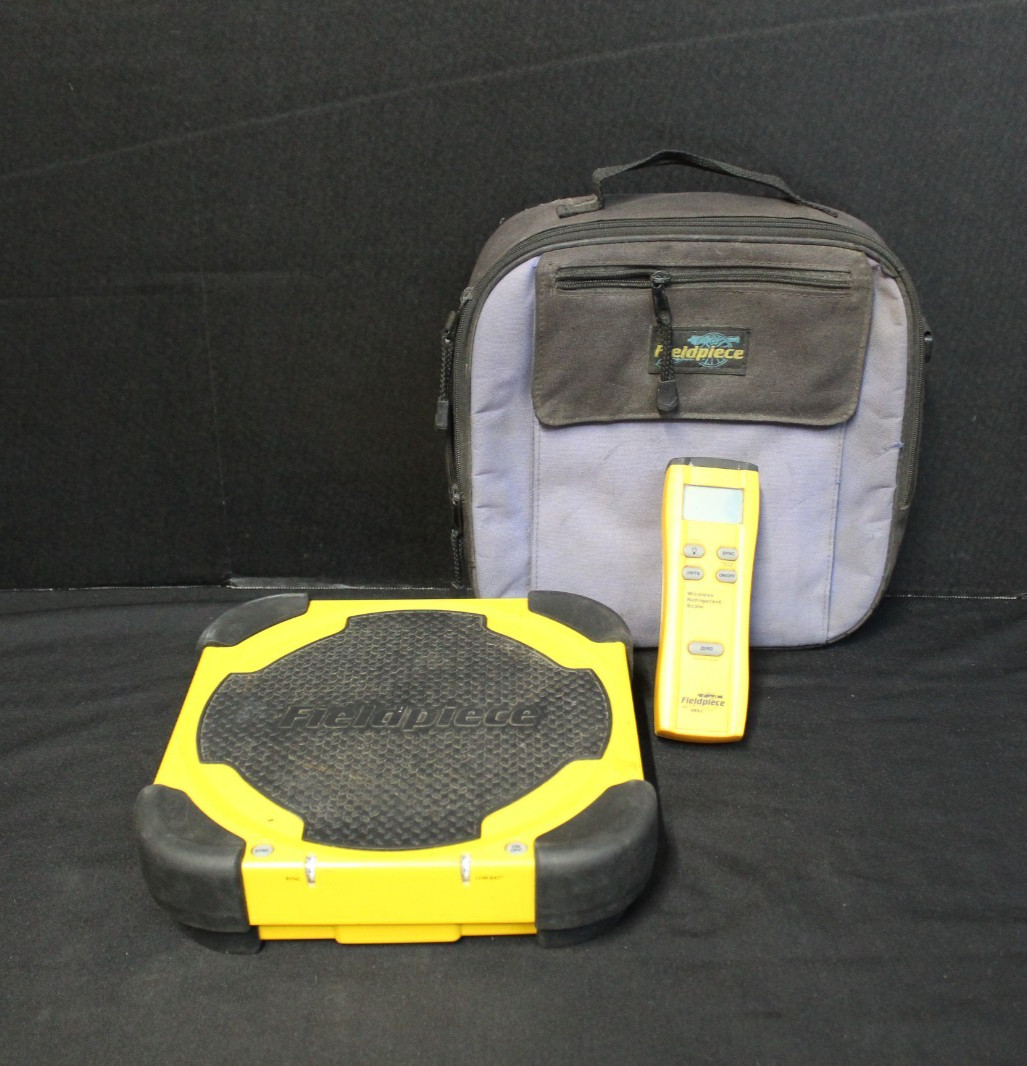 Fieldpiece SRS2 Wireless Refrigerant Scale 220lb 100kg Cap w/ Remote