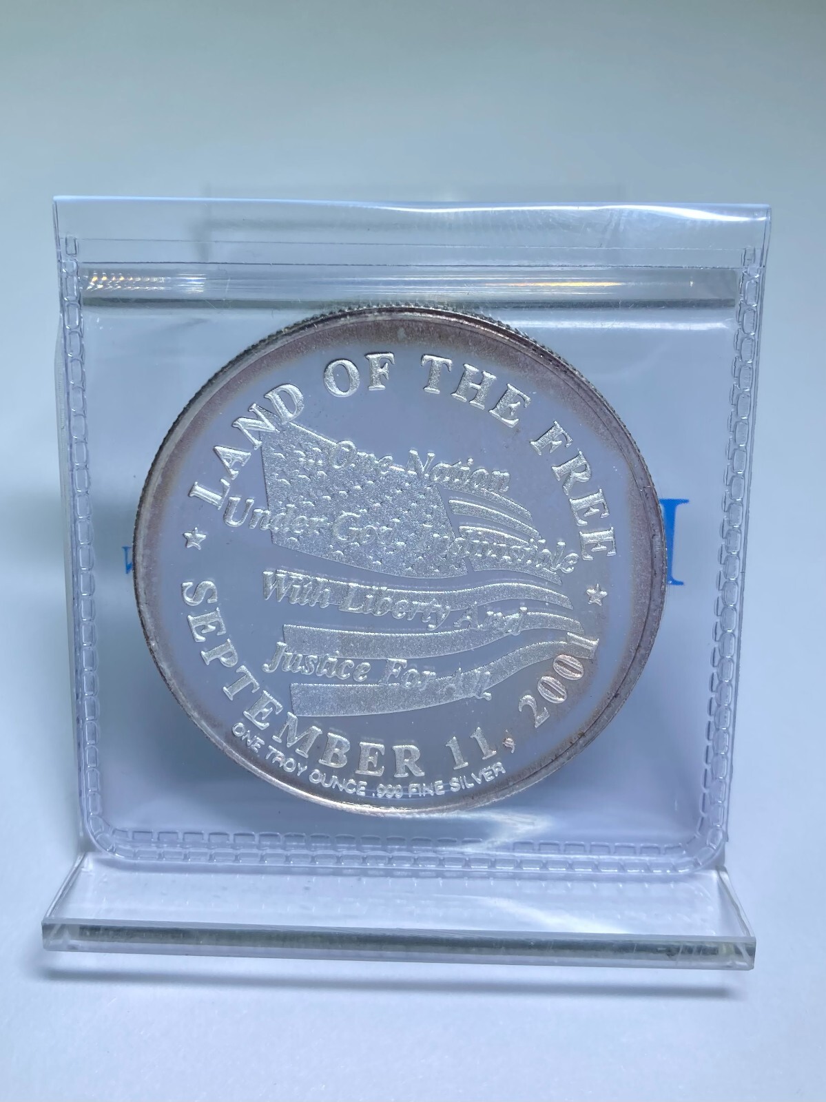 911 Commemorative 1 oz .999 Fine Silver Round