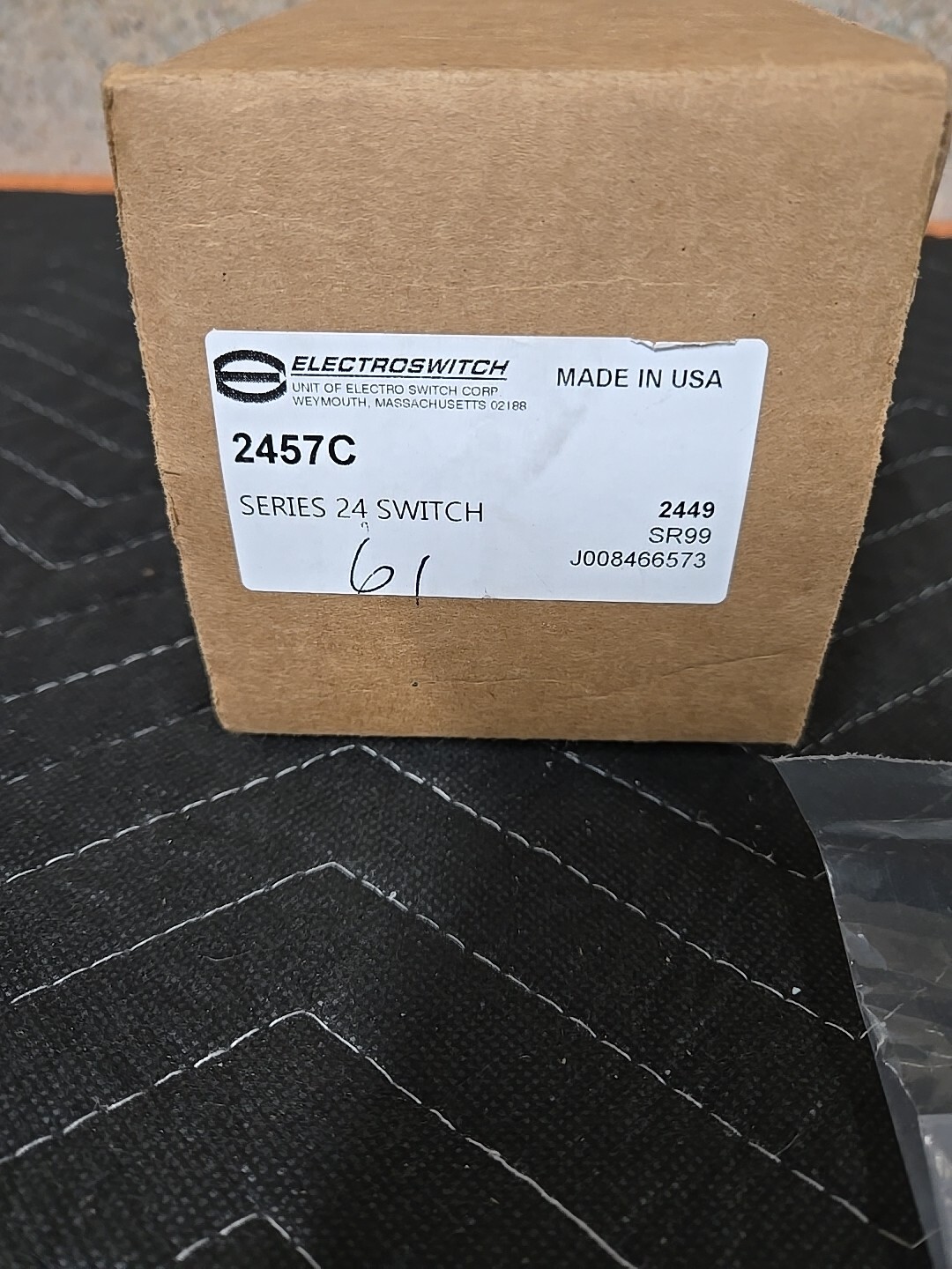 electro switch rotary switch Series 24 #2457C