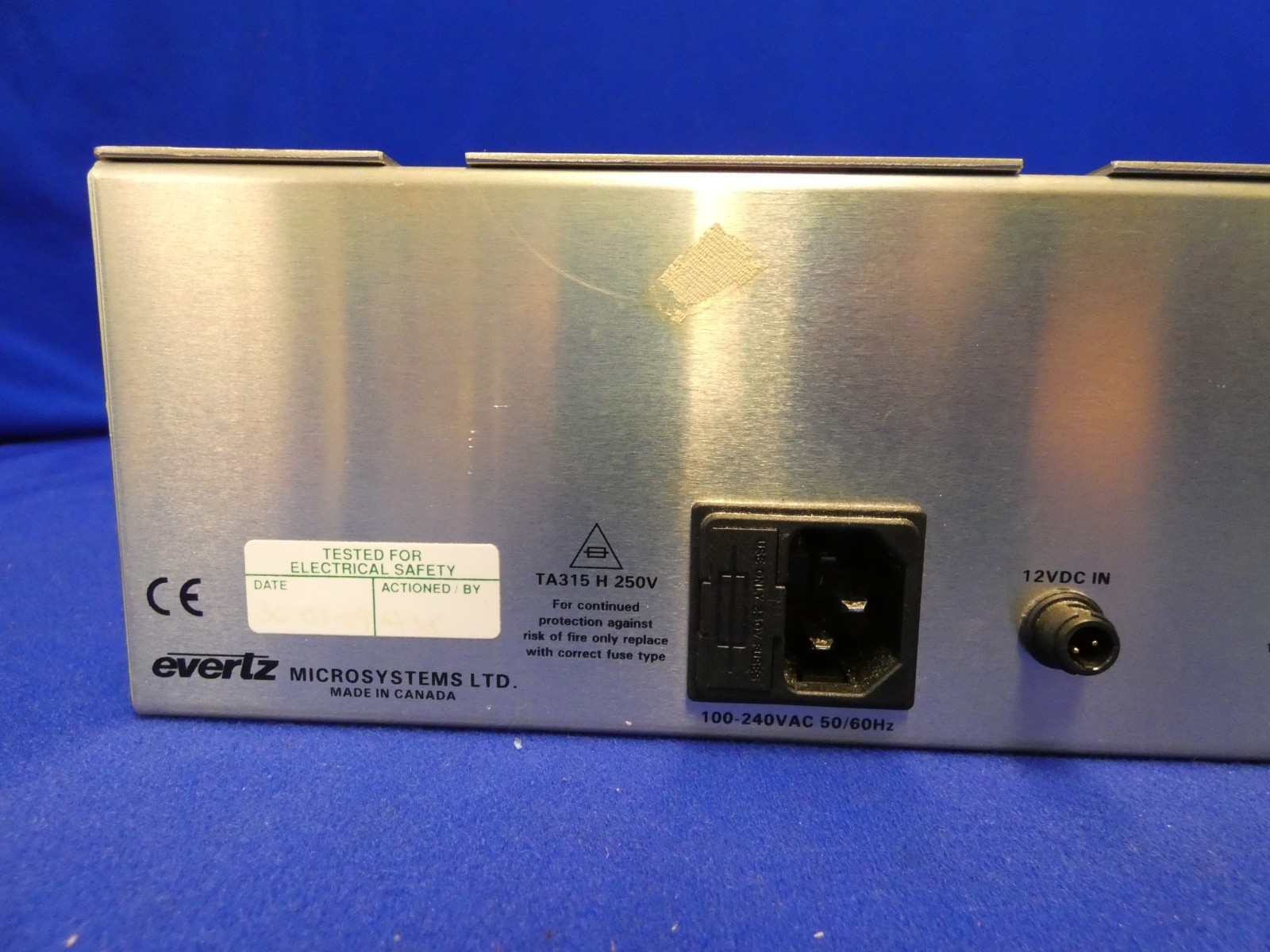 Evertz CP-6408E Quartz Router Control Panel