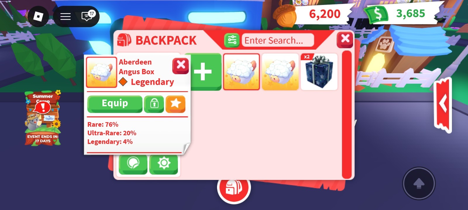 Roblox Aberdeen Angus Box Game Item/Asset