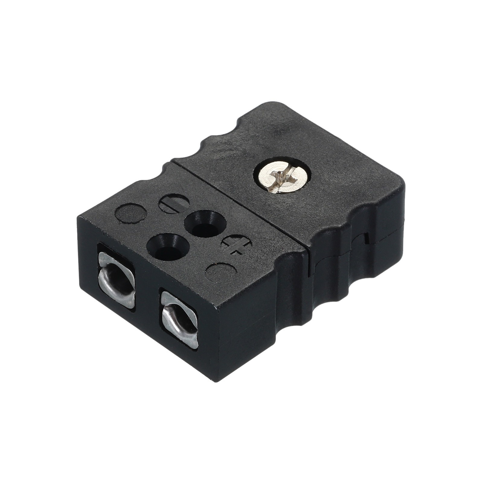J Type Thermocouple Wire Connectors Female Plug Round Pin 220°C