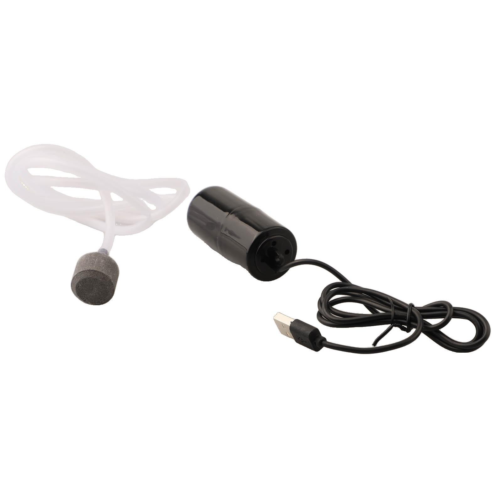 Essential Aquarium Oxygen for source Compact USB Silent Pump for Fish Care