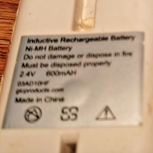 Psyclone PX 6502 Charge Station for Wii Rechargeable Batteries & Pad UNTESTED