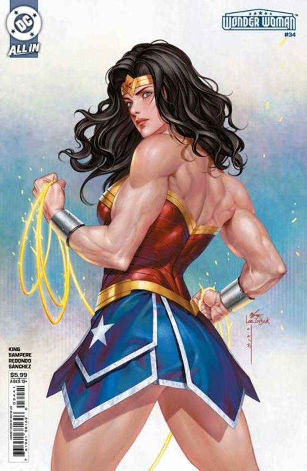 Wonder Woman #34 Cover D Inhyuk Lee Card Stock Variant