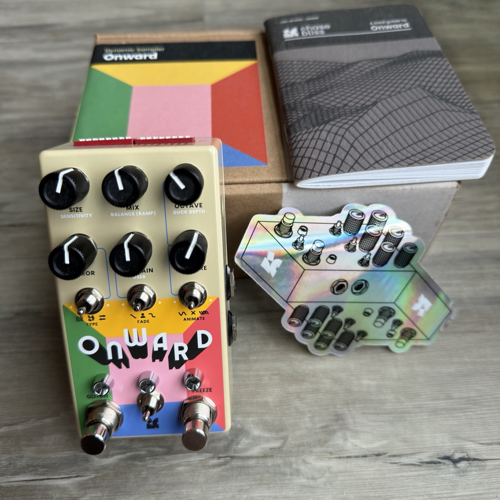 Chase Bliss Audio Onward Effect Pedal (Limited Edition Prism)