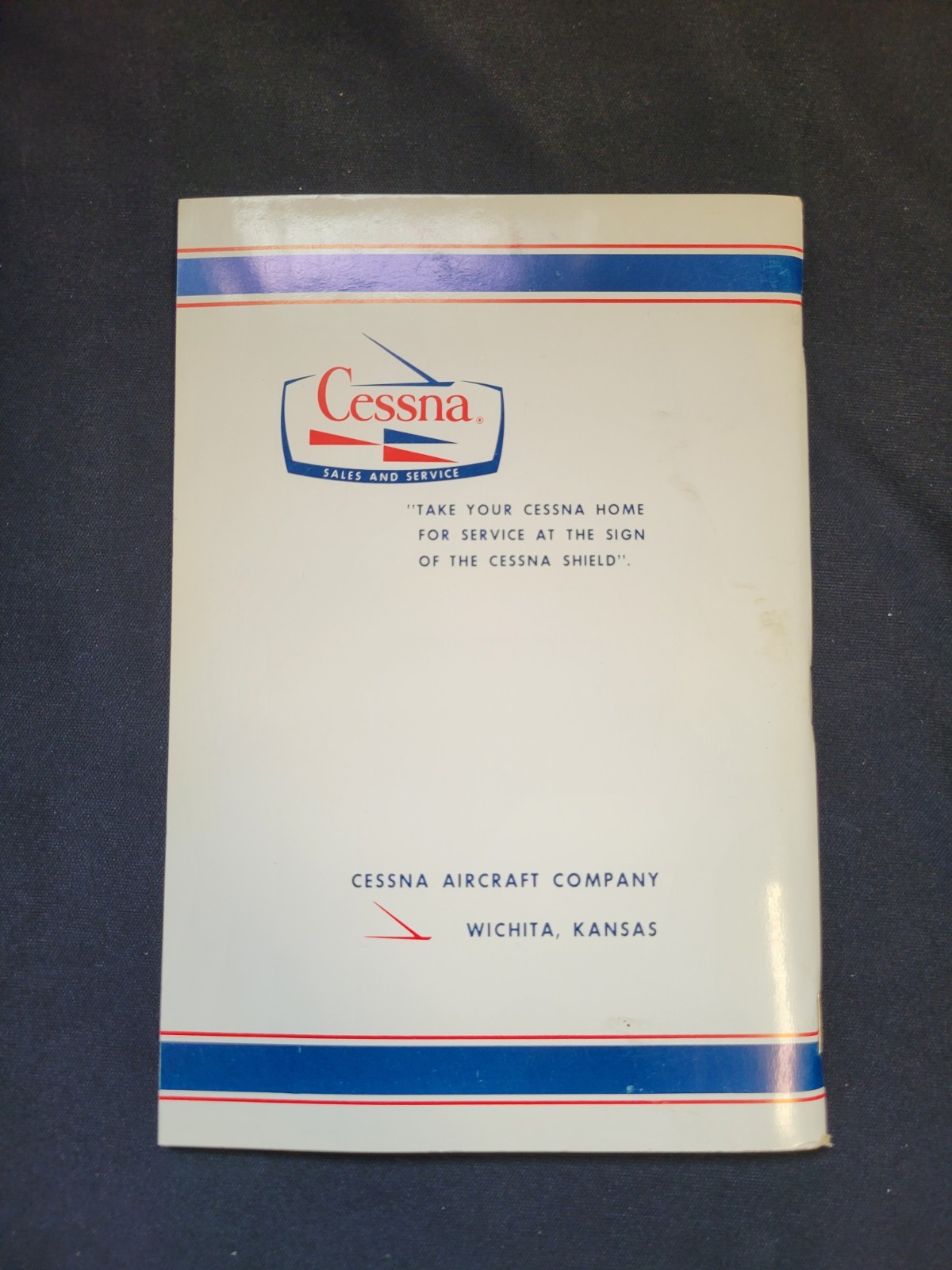 Cessna Model Skyknight Owners Manual 1966