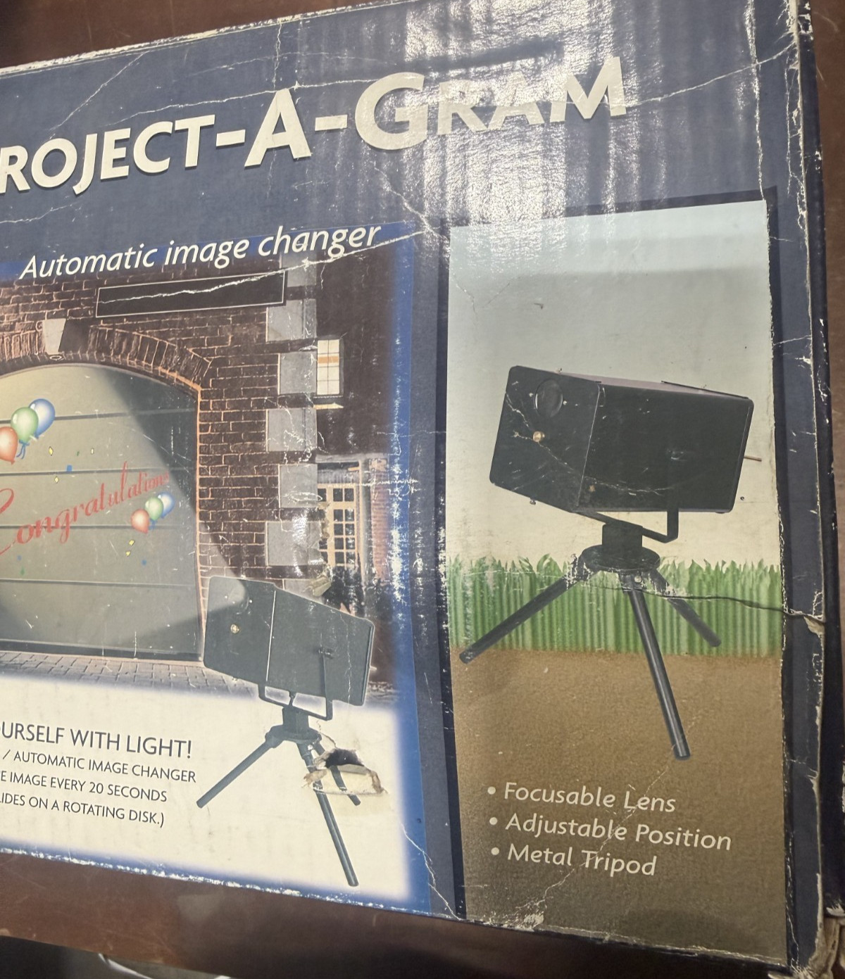 OUTDOOR PROJECTOR PROJECT-A-GRAM Automatic Image Changer Weather Resistant