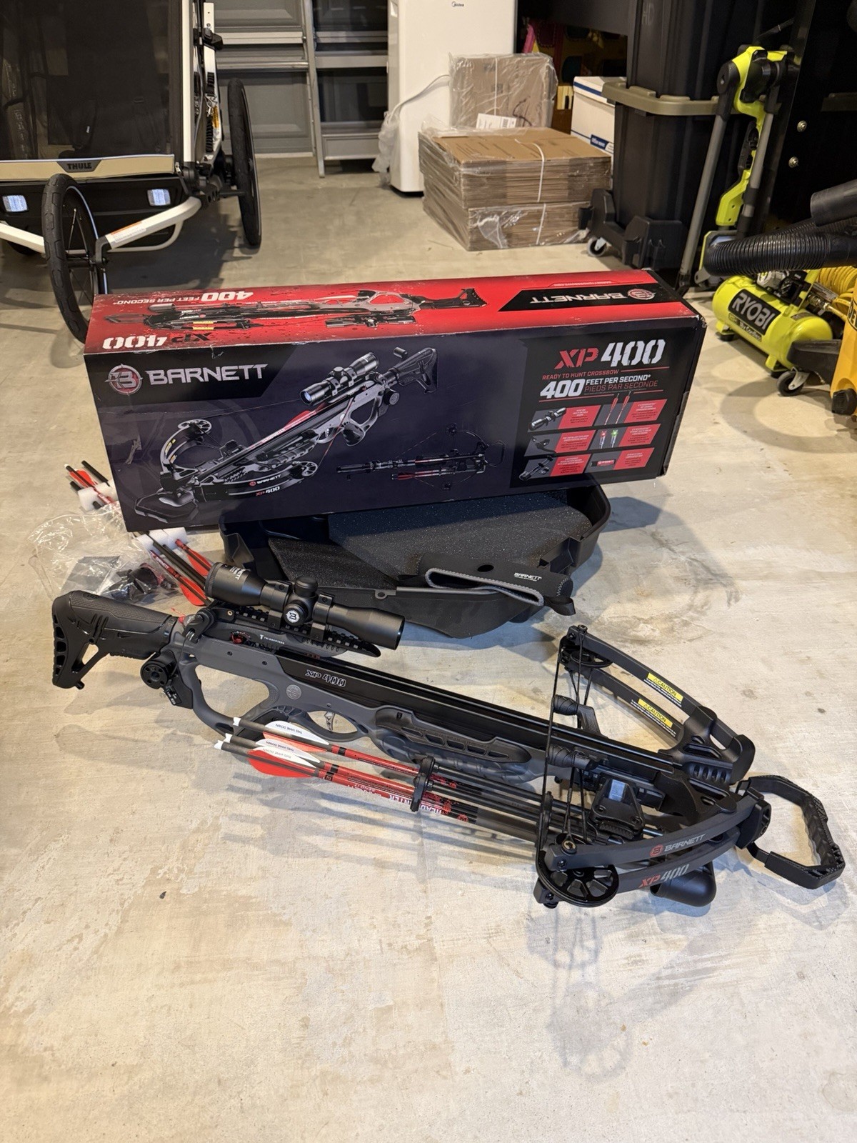 Barnett XP400™ Crossbow WITH W/CCD - MIDNIGHT EDITION - WITH Plano Spire Case