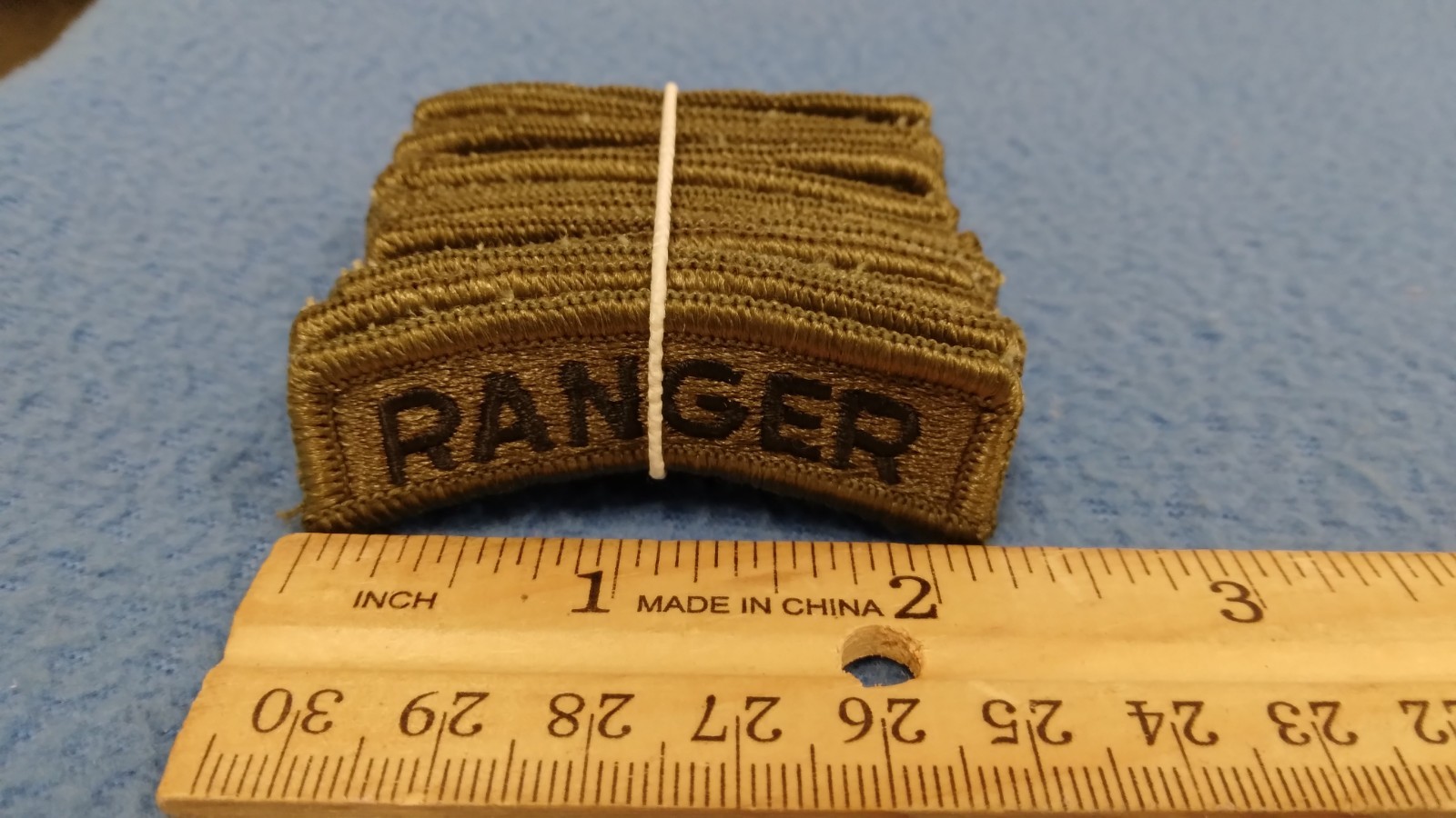 BUNDLE OF 20 - US Army RANGER SUBDUED TABS - NEW