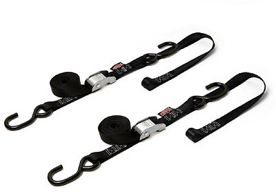 Powertye 1" Soft-Tye Tie Downs Black (23622)