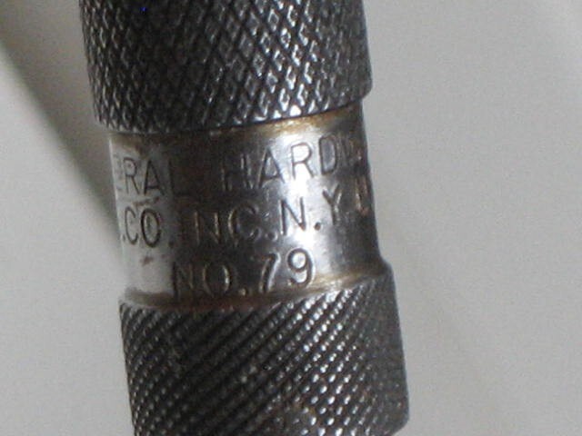 Vintage General Hardware Automatic Adjustable Center Punch #79 Machinist Tool