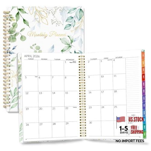 Greenery Planner 2026-2027 - 18 Months Calendar - July 2026 - Dec 2027