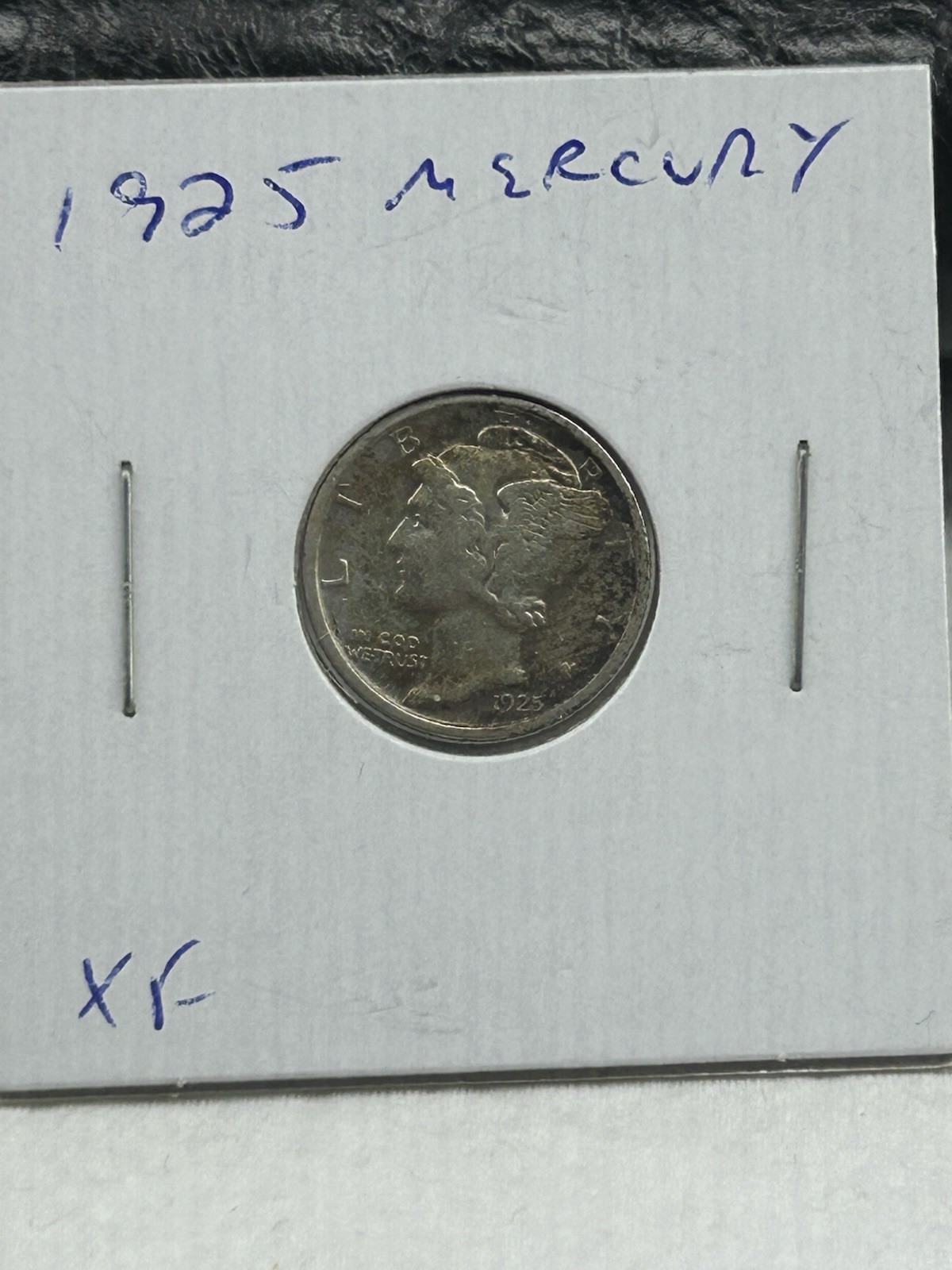 1925 mercury dime XF