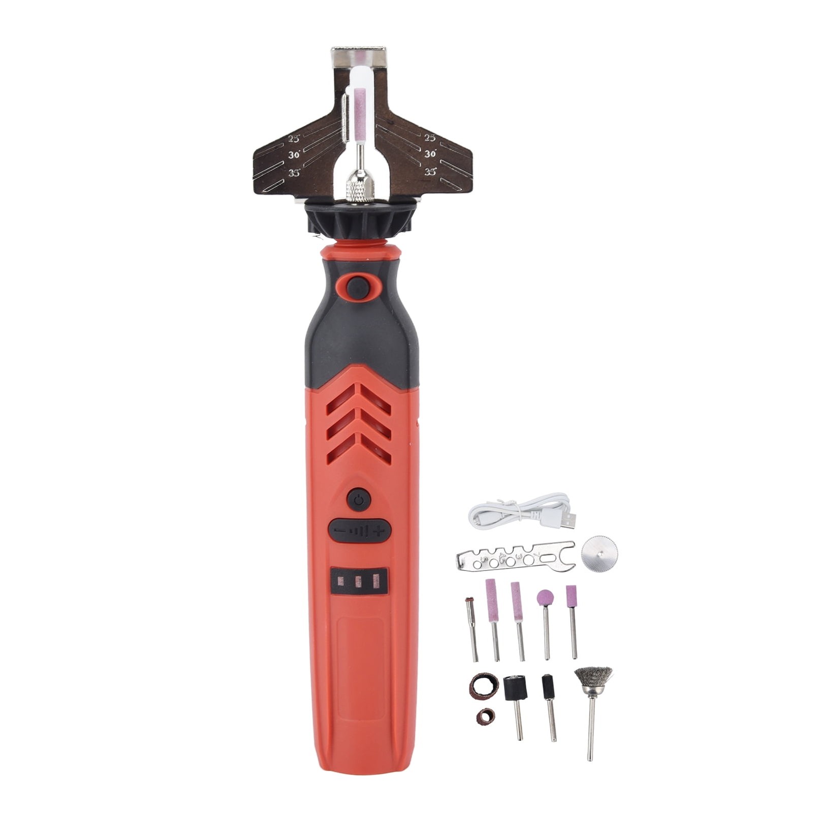 Staiysm Zpshyd Cordless Electric Chainsaw Sharpener, 3.6V Li-ion Battery, USB