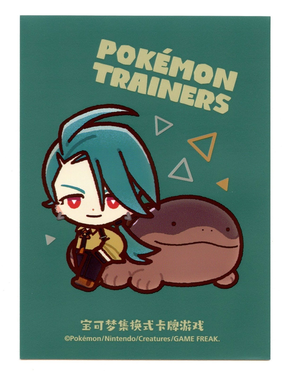 Paldean Trainer Rika & Clodsire Individual Card Sleeve Pokemon S-Chinese Orig.