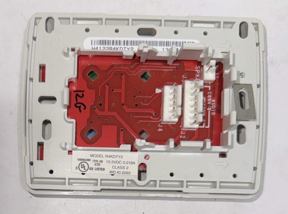 Rauland Responder 4000 R4KDTY2 SLIM Duty Station *NEW* Open Box