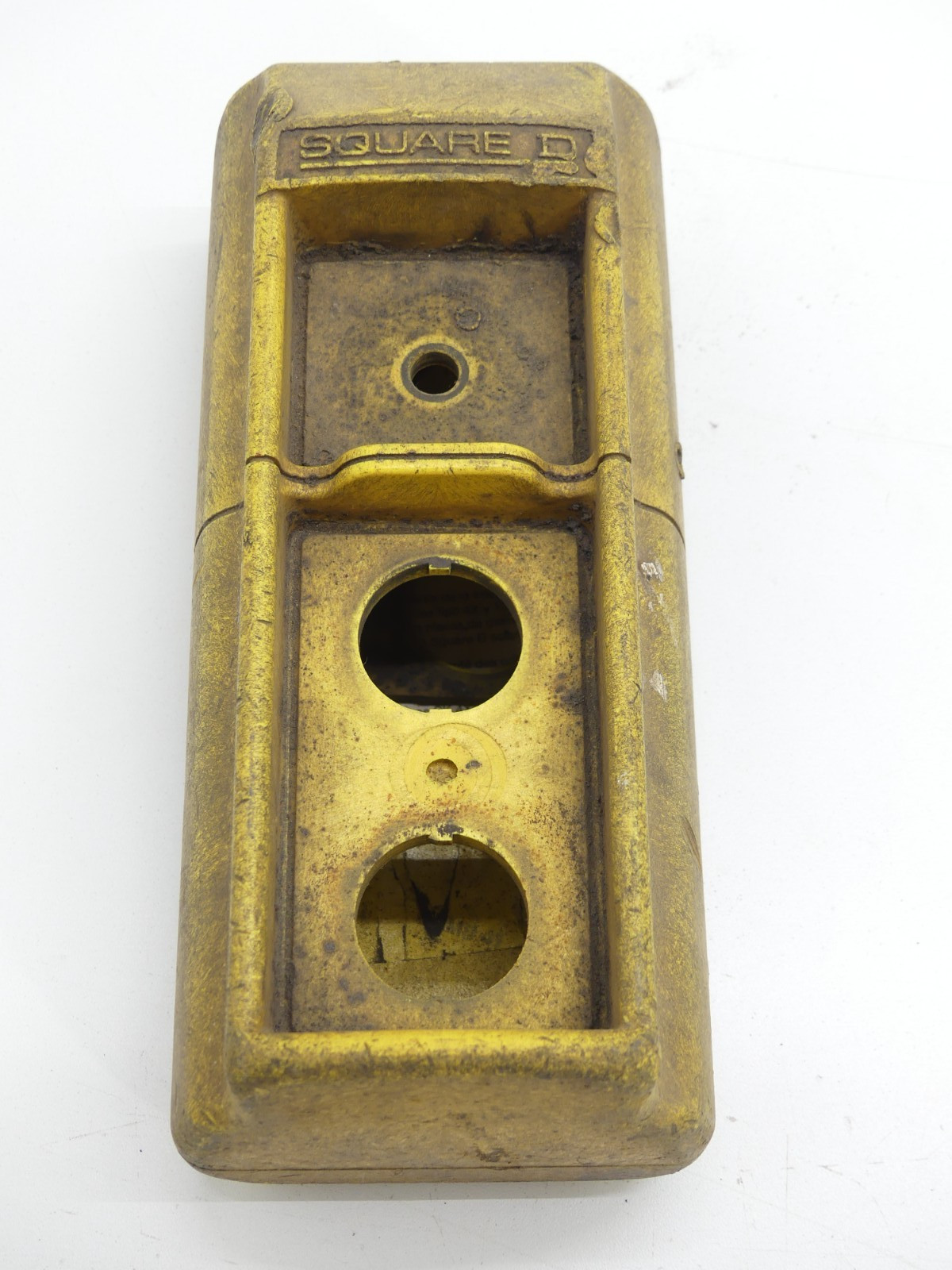 Square D Yellow Industrial Pendant Control Housing