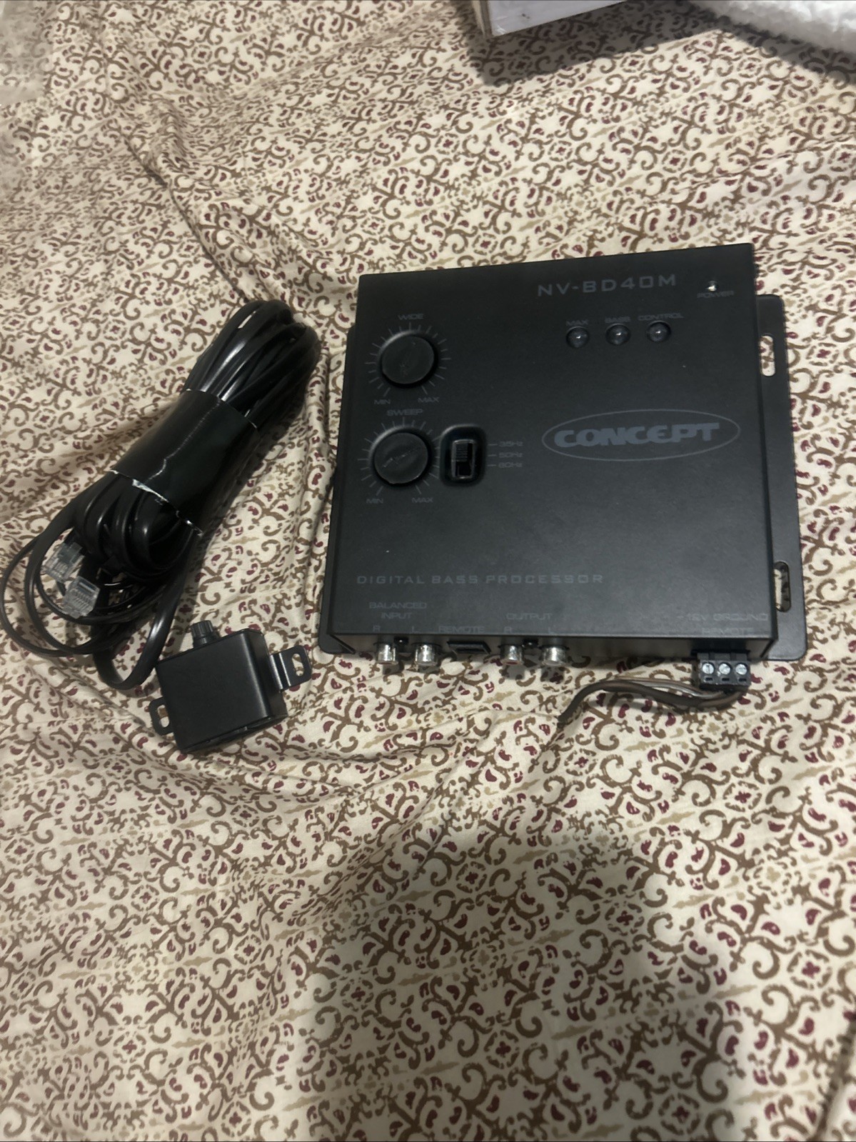 Concept Digital Bass Processor