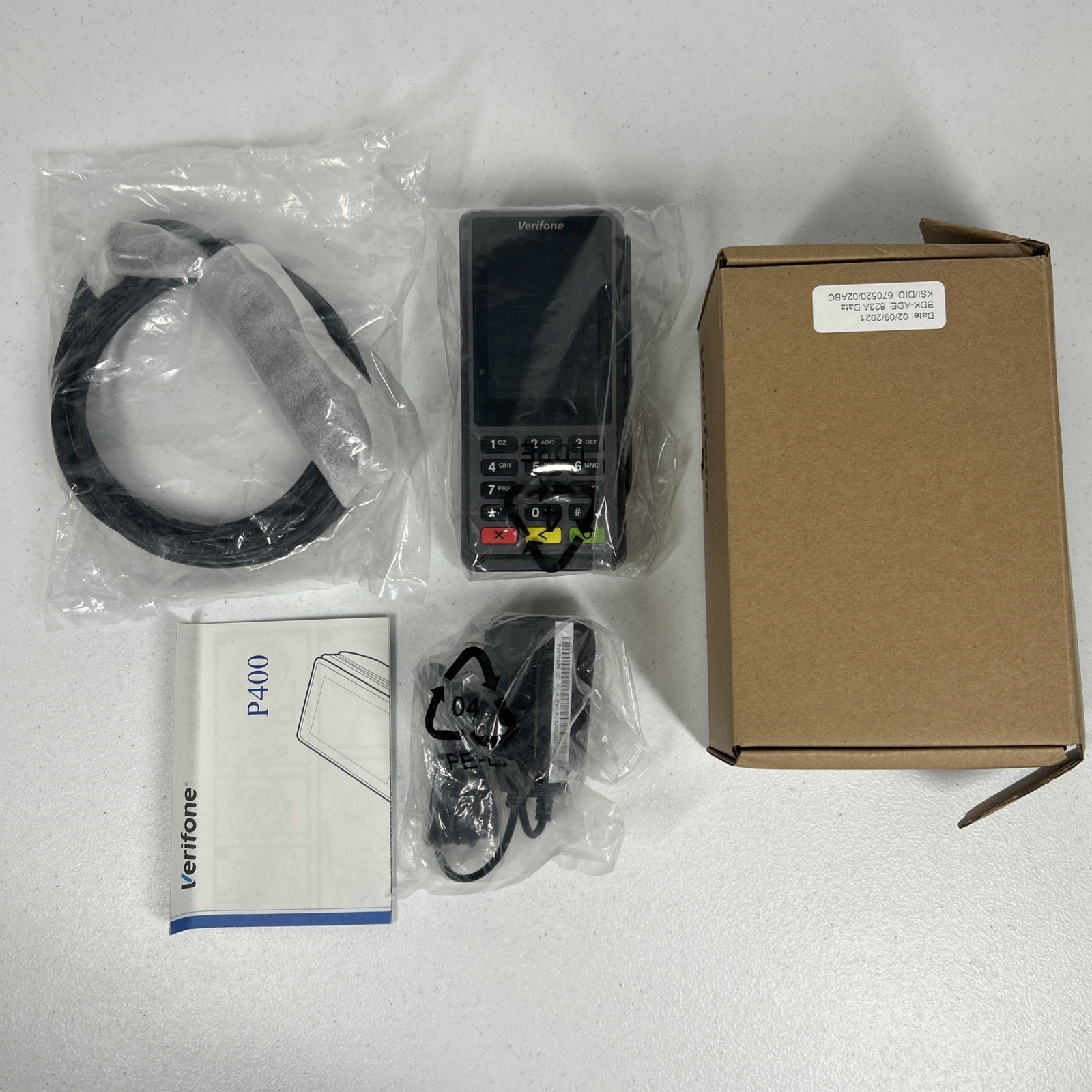 Verifone P400 Plus M435-003-04-NAA-5 A20 POS Pin Pad New Open Box All Items