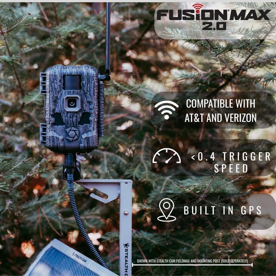 Stealth Cam Fusion MAX 2.0 / Cellular Camera / 36MP / 2 Pack