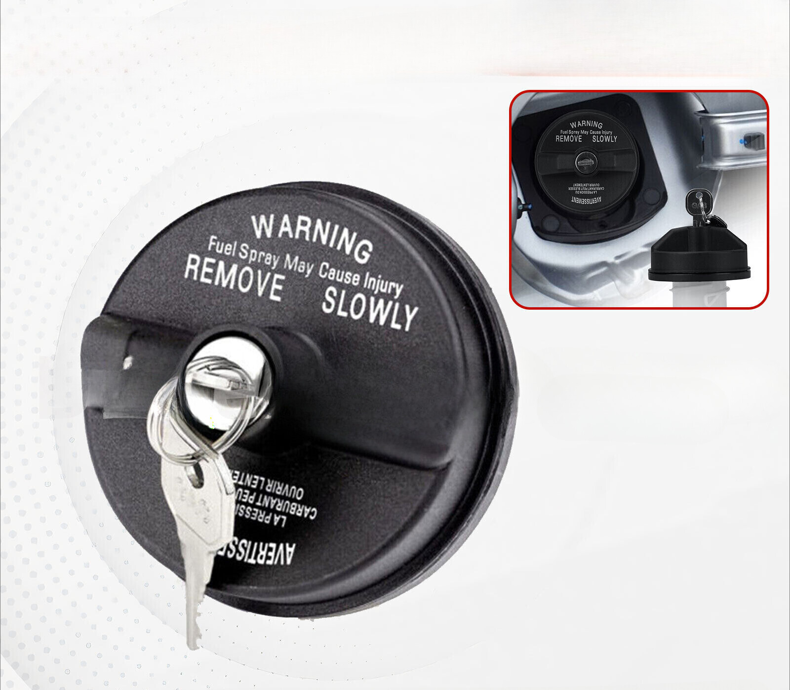 Locking Fuel Tank Gas Cap with Keys 05278655AB 5278655AB For Jeep Dodge Ram