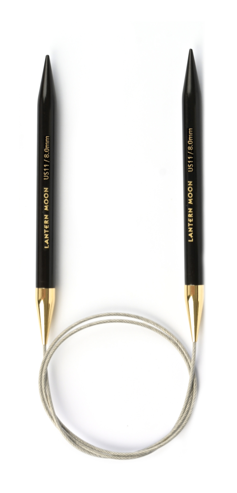 Lantern Moon 16" Ebony Circular Knitting Needles 10 7/8US (7.5mm)