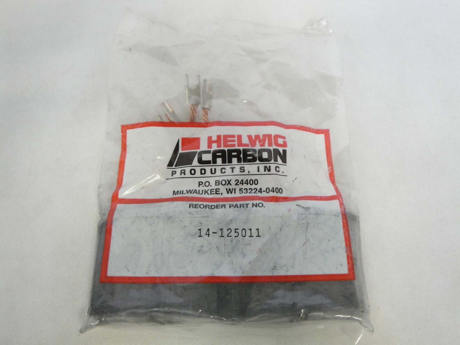 LOT OF 4 NEW FACTORY SEALED HELWIG PRODUCTS 14-125011 CARBON BRUSH