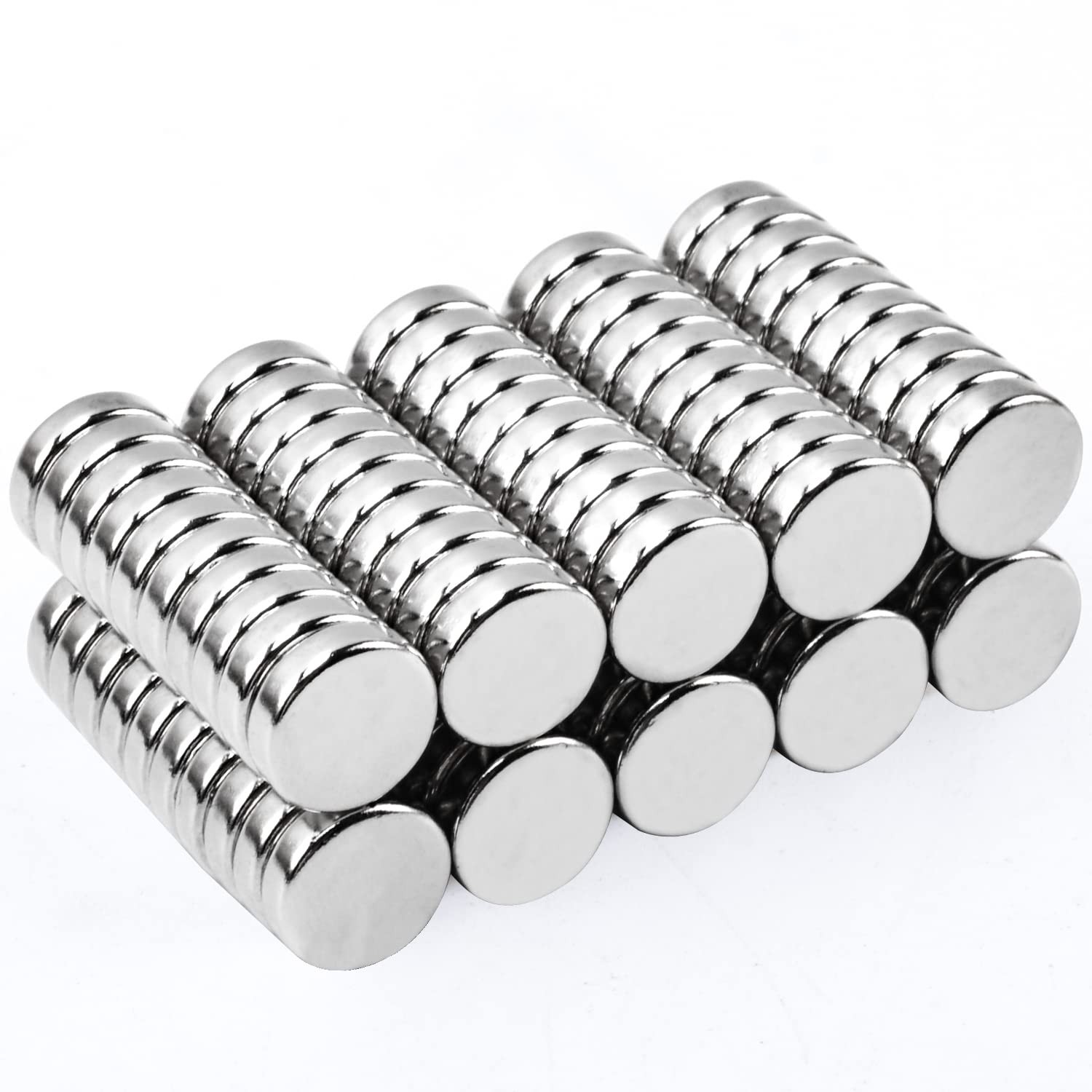 100 Pcs Neodymium Disc Magnets 9mm x 3mm Round Rare Earth Magnets