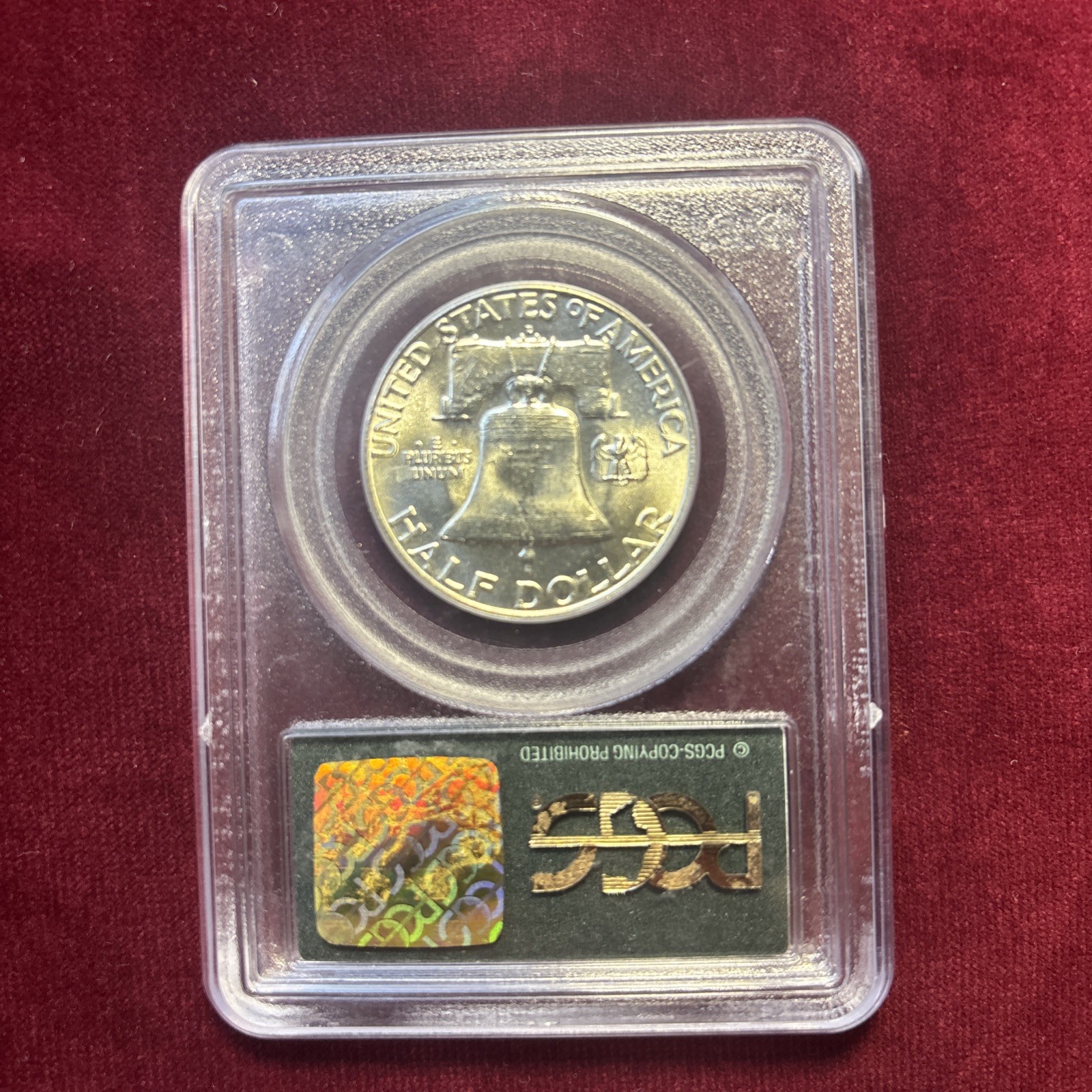 1959-D Franklin Half Dollar MS64FBL PCGS