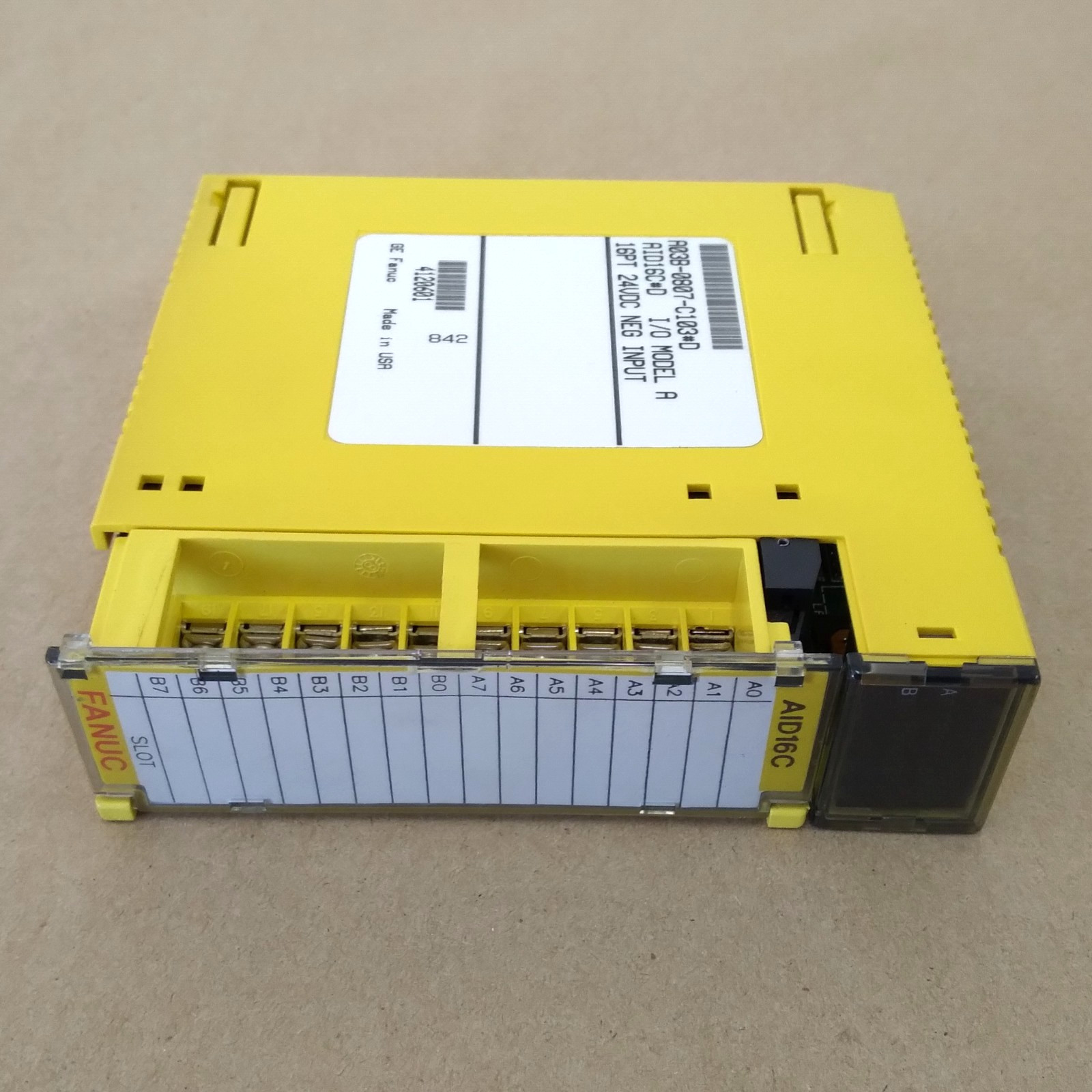 FANUC A03B-0807-C103#D, AID16C#D, I/O MODEL A