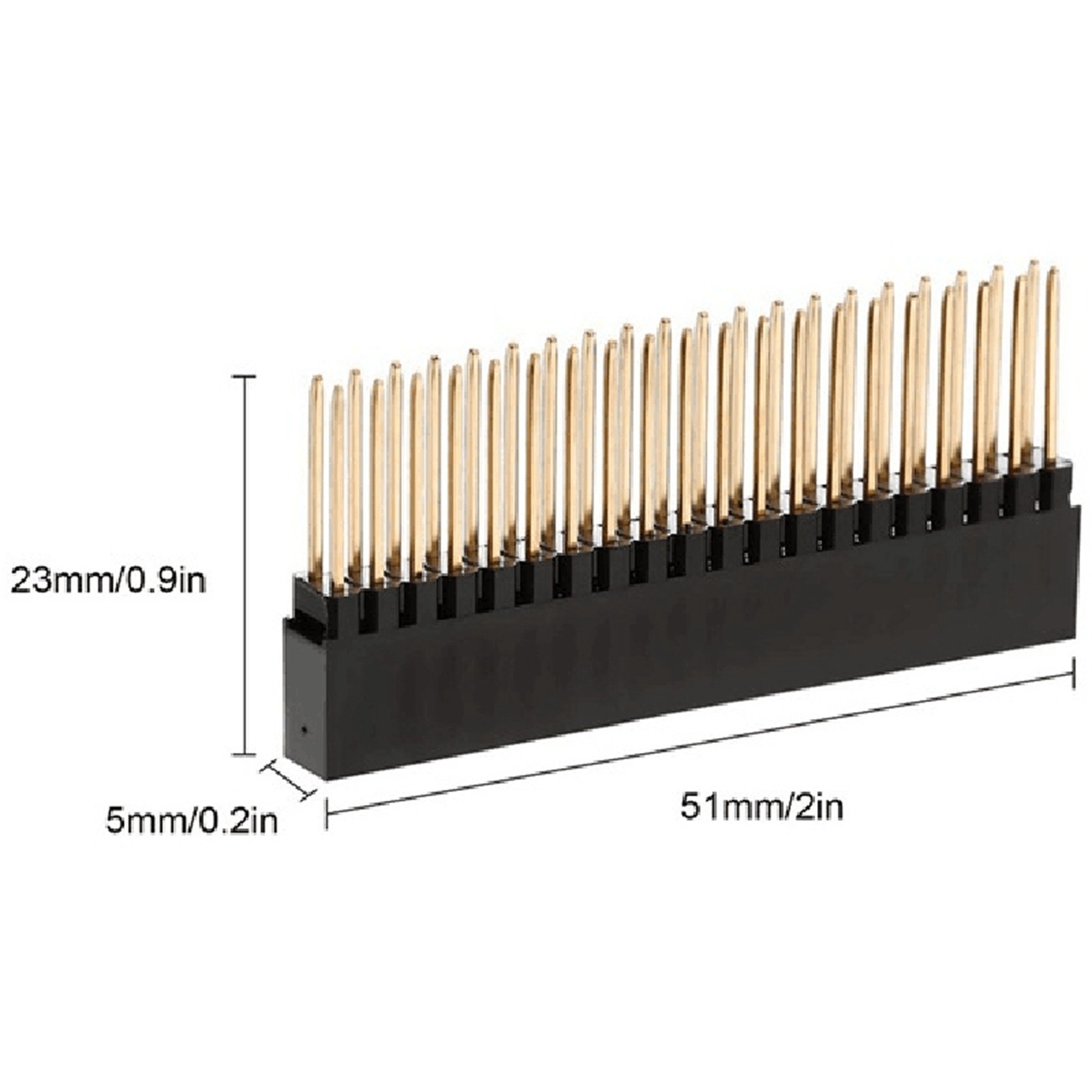 2 X 20(40 Pin) Stacking Header for A+/B+/Pi 2/Pi 3 Extra Tall Header (Pack5978