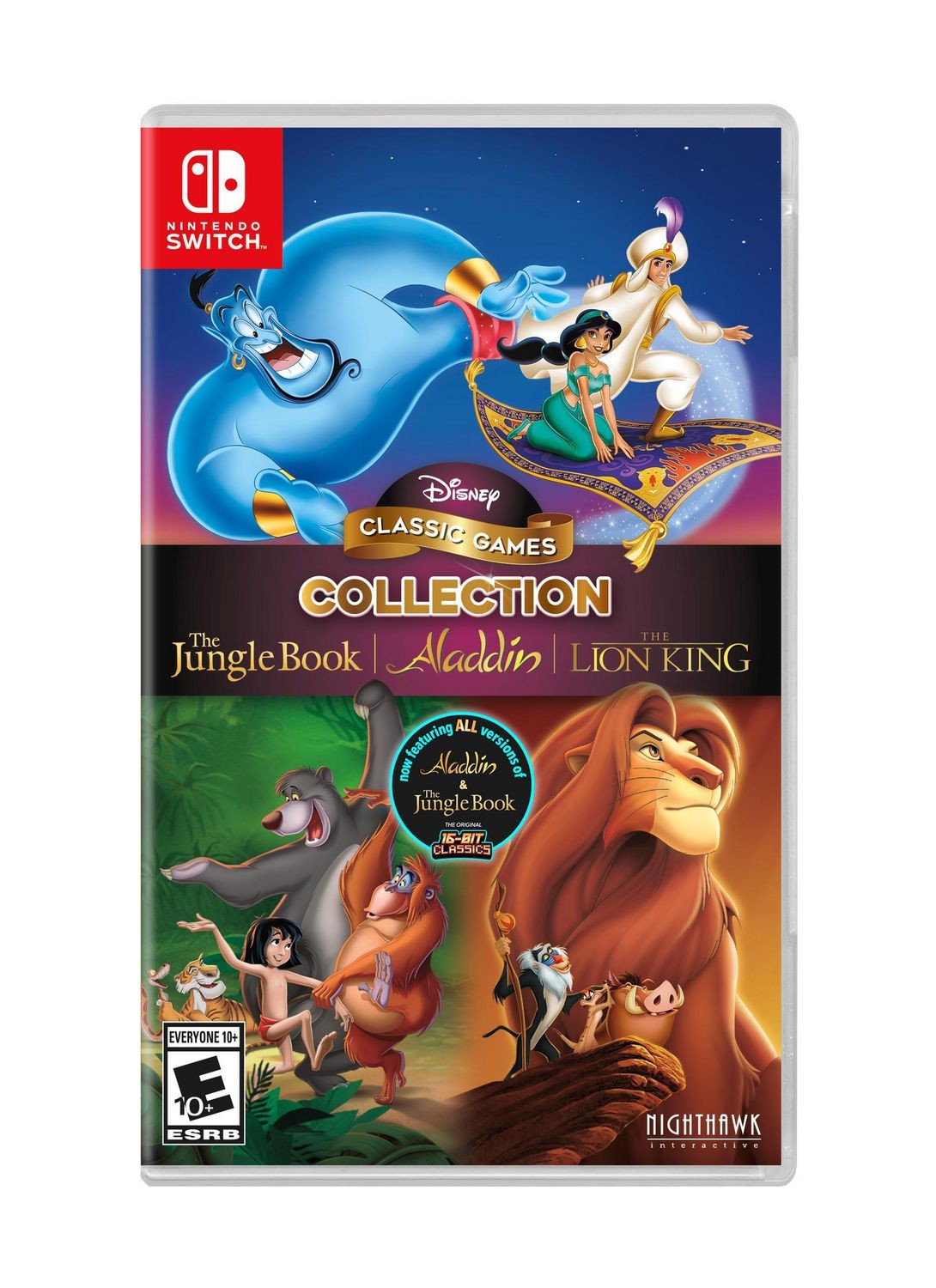 Nighthawk Interactive Disney Classic Games Collection (Nintendo Switch)