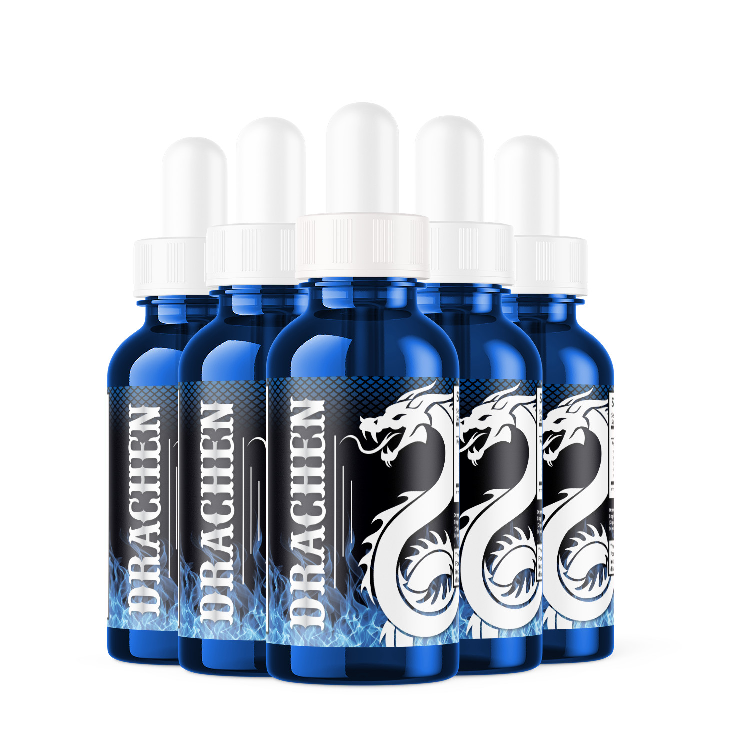 (5 Pack) Drachen Liquid Drops Drachen, Drachen Liquid Drops Supplement (150 ML)