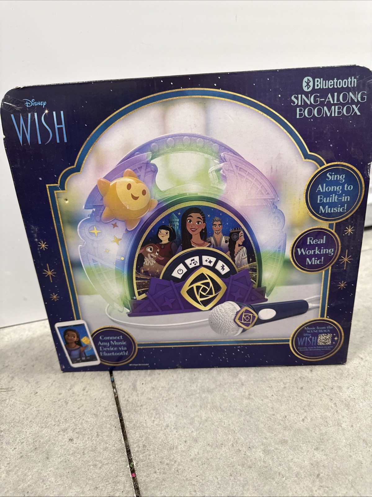 Disney WISH Sing Along Boombox