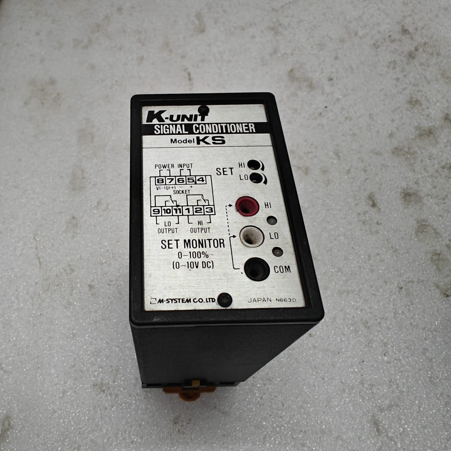 M-SYSTEMS SIGNAL CONDITIONER MODEL-KS-45-B