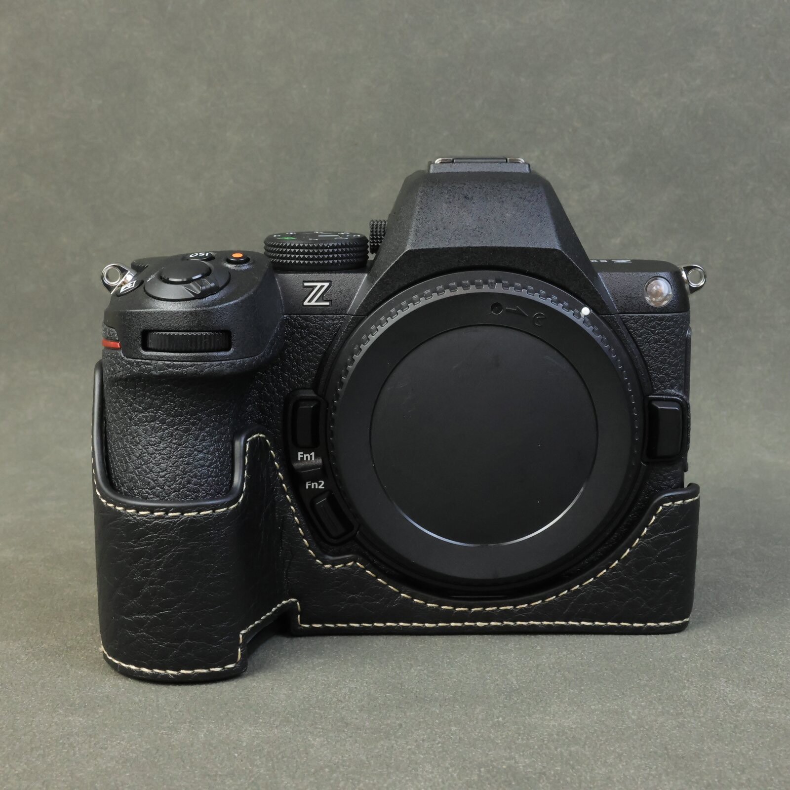 Leather Half case for Nikon Z5 Mark II Z5II Z52 Protect Camera Bag Grip